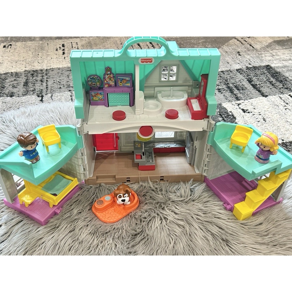 Little‎ People Big Helpers Home Interactive House +  3 Figures Lights &  Sounds
